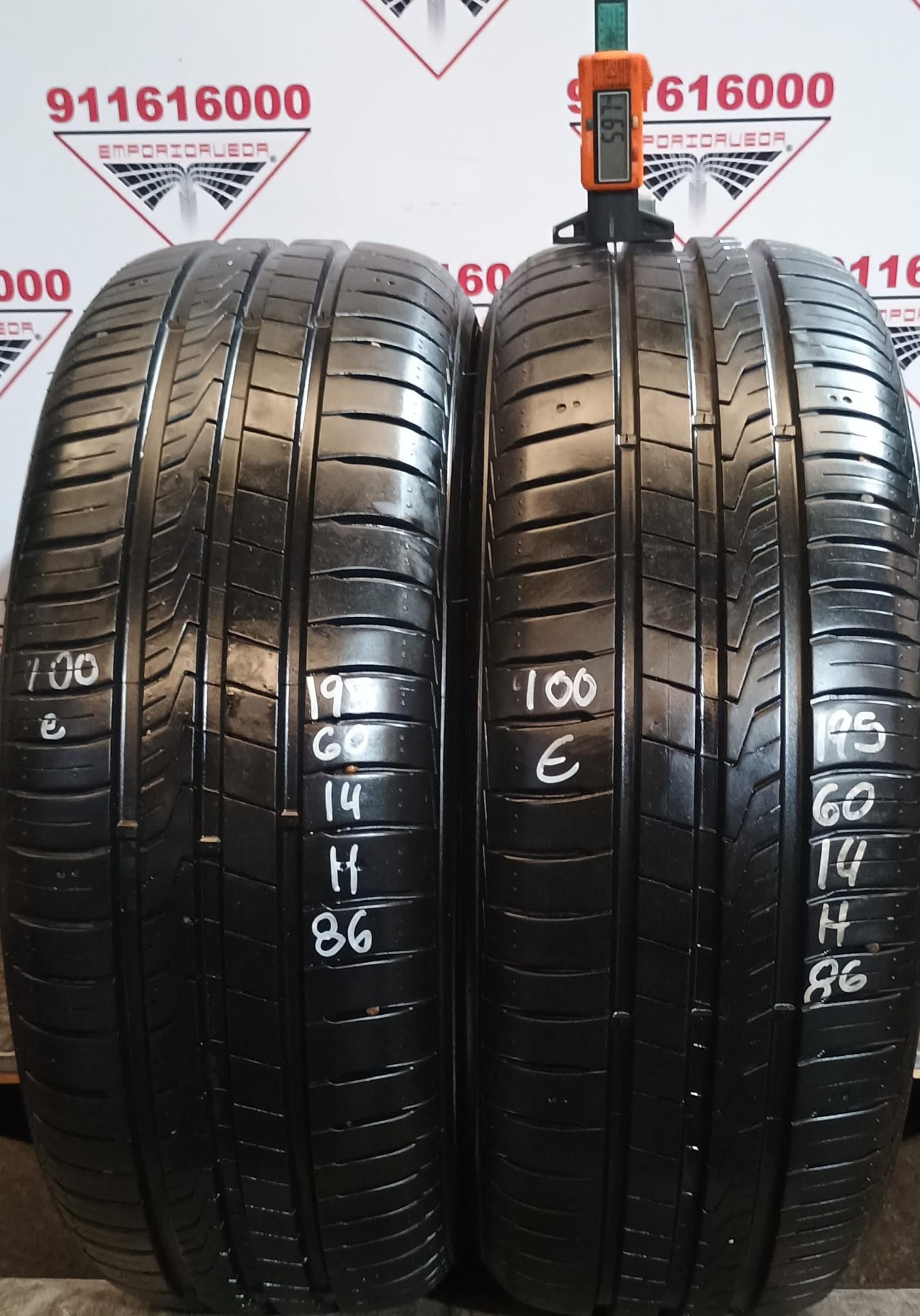 HANKOOK  USADO  195/60 R14 86 H